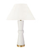 Evans Table Lamp, White