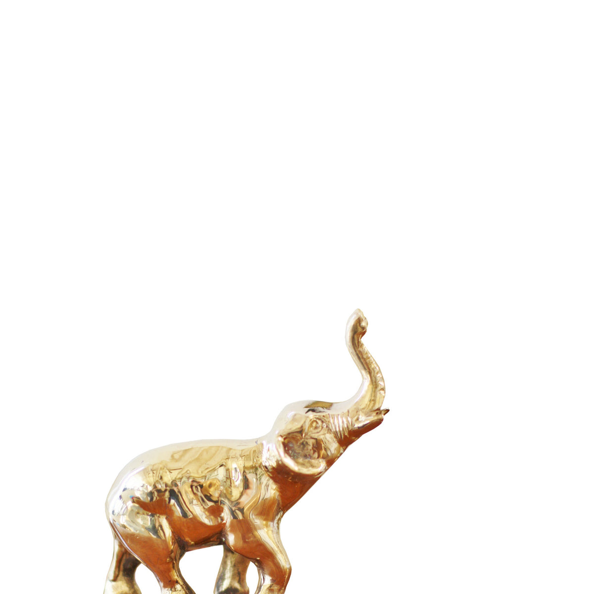 3*1.5*6 Inch Unique Brass Figurine, Good Detailing, Elephant