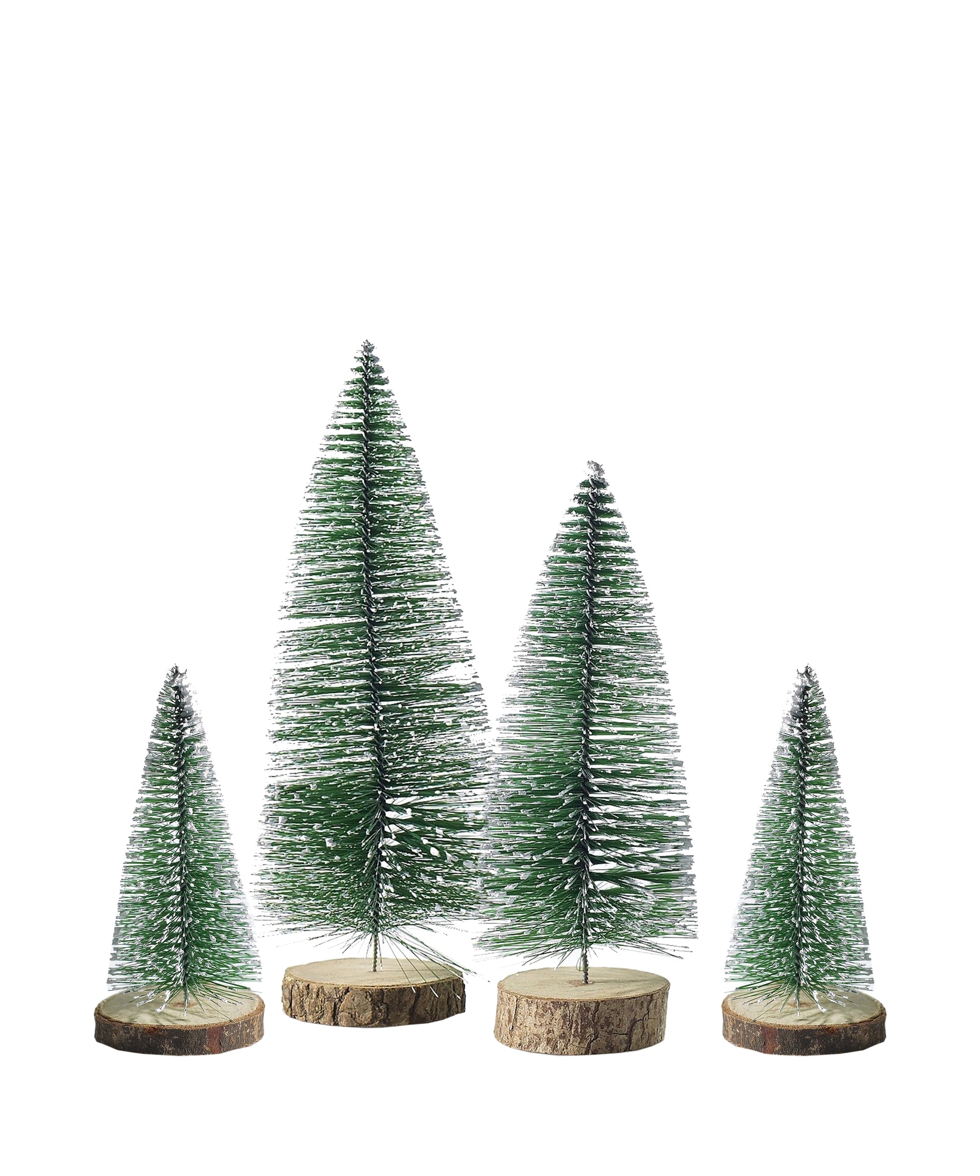 Frosted Bristle Christmas Tree – High Street Market