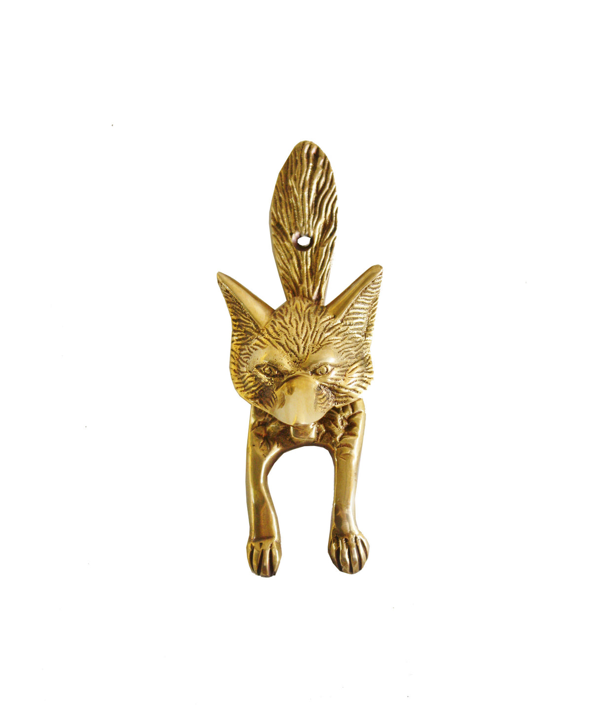 Brass Fox Door Knocker - Jefferson Brass Company Gifts & Brass Decor